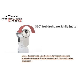 DOM RS 8, Zylindertyp: Freilauf Halbzylinder