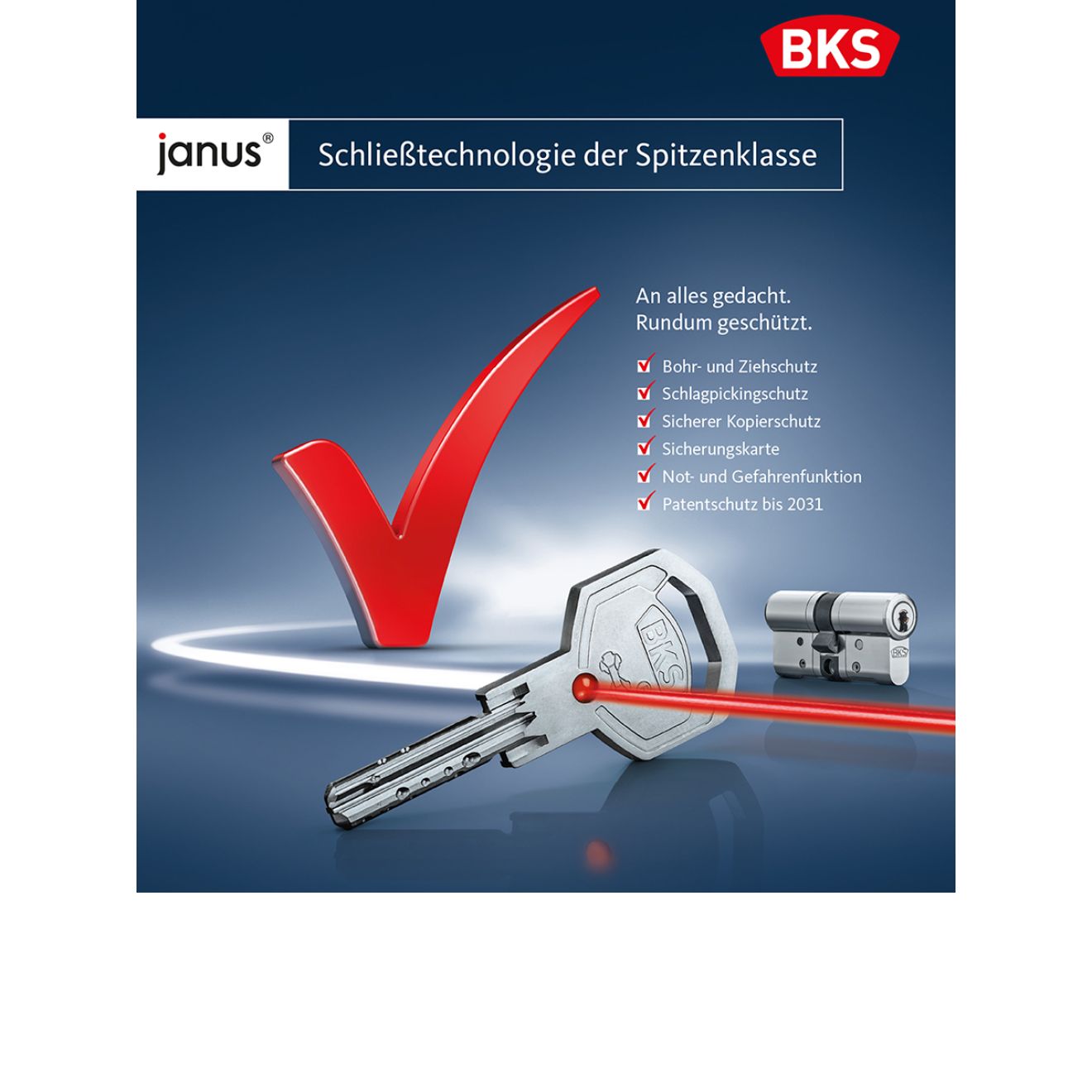 Schließanlage BKS Janus