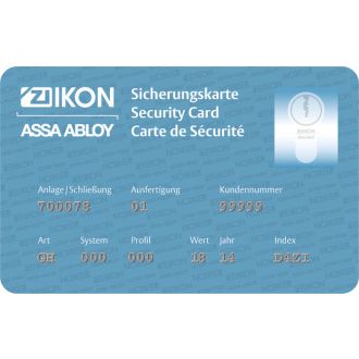 IKON SK6 Multiprofil Plus Schließanlage